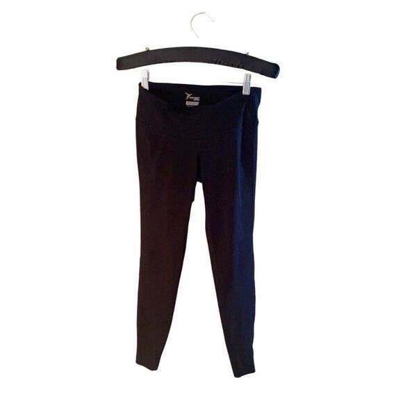 Old Navy Black Active Fitness Leggings Sz Small Petite - Picture 1 of 5